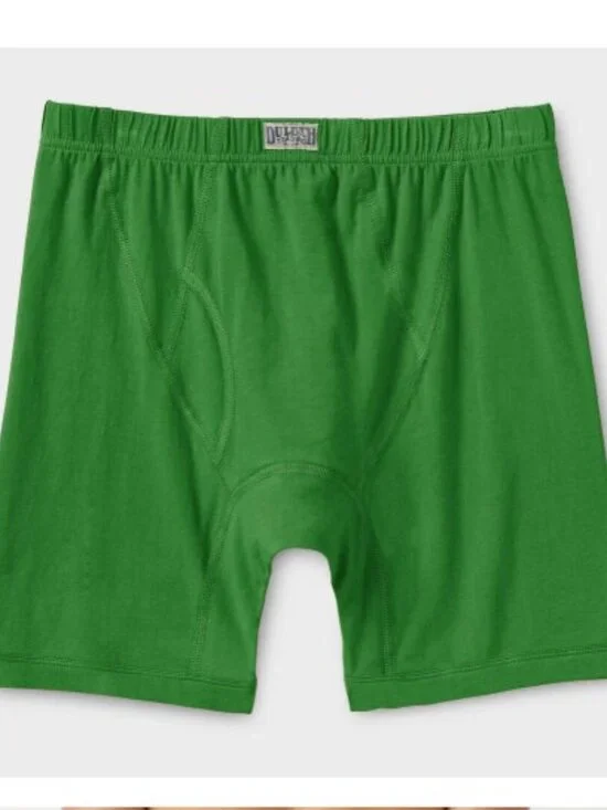 Duluth Trading Co. Free Range Boxer Brief Underwear sz L 36-38 Green NEW NIP