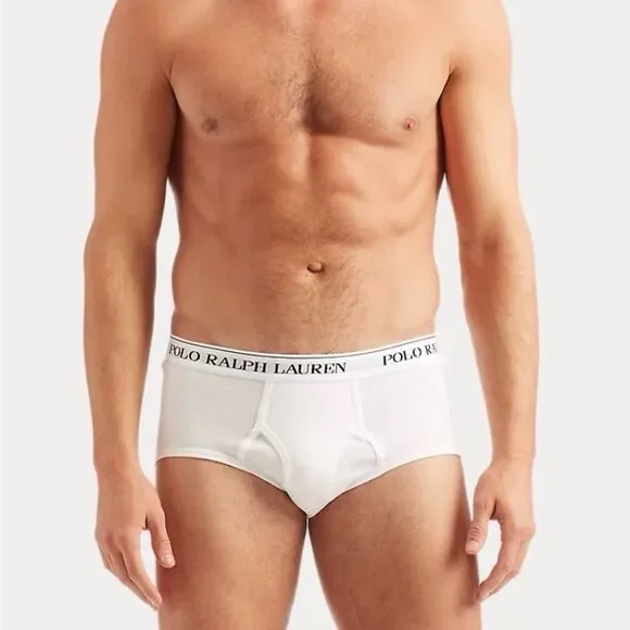 Polo by Ralph Lauren 4 pack Briefs White XL NWT IN BOX