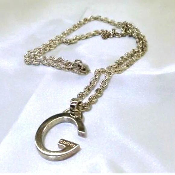 -SALE ☀️🔆💥 GUCCI LUXURY NECKLACE ✨️ 16 inch Sterling Silver