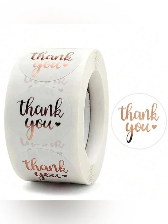 Thank you! Stickers 500
