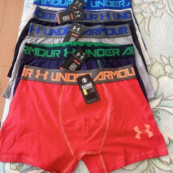 Mens Boxer under armor Underwear 6 PC Size L‎