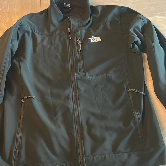 The North Face Apex Jacket Zip Up Coat black‎ Mens XL