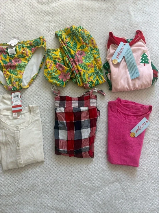 NWT Girls Size 10/12 Clothing Lot Cat & Jack & Old Navy 5 Pieces