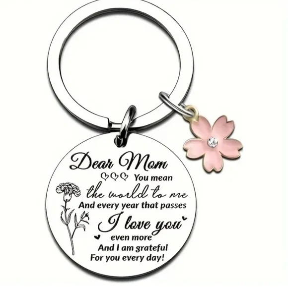 New Dear MoM Keychain