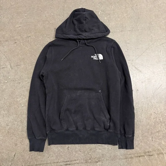 The North Face Mens Black Box Logo Never Stop Exploring Hoodie Small