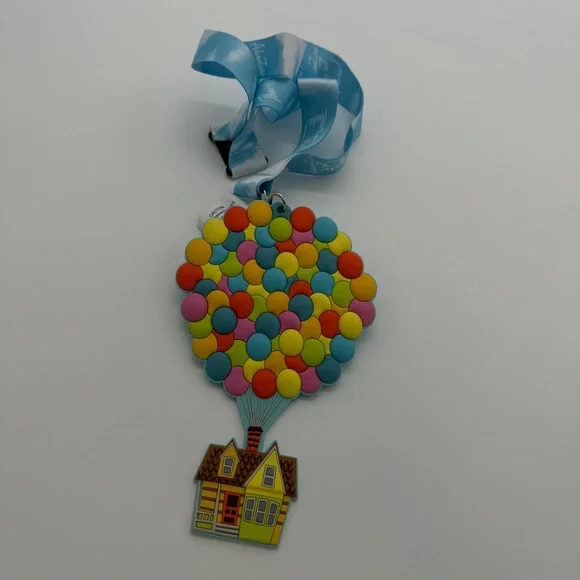 Disney Pixar UP Balloon House ID Holder Lanyard
