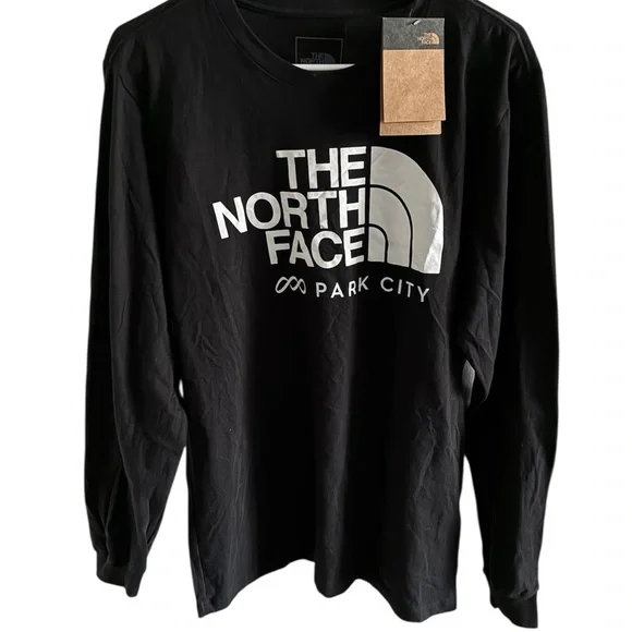 Mens North Face Long Sleeve Tee