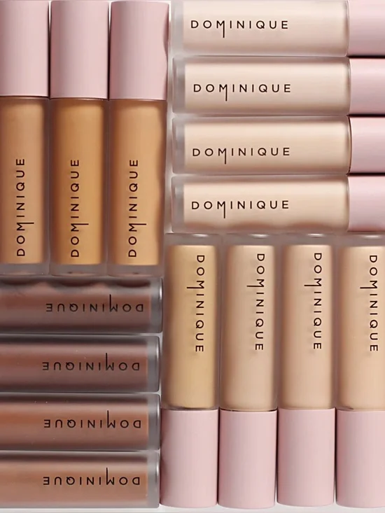 New Dominique Cappaccino Liquid Concealer Natural Beige Shade