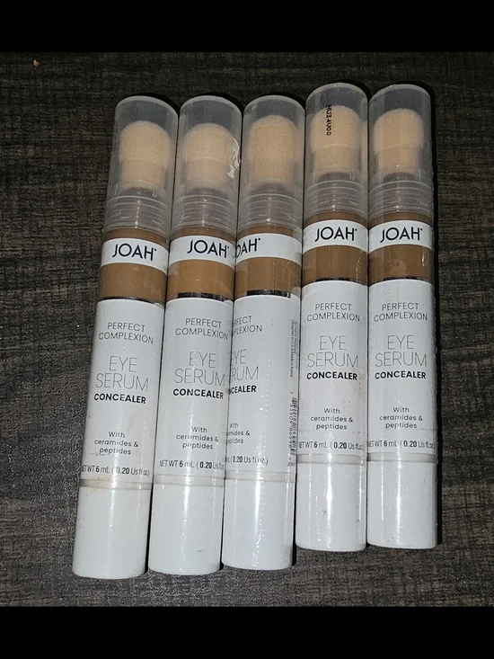 J.O.A.H. Eye Serum Concealer Sticks — Dark With Warm Undertones. Set Of 6