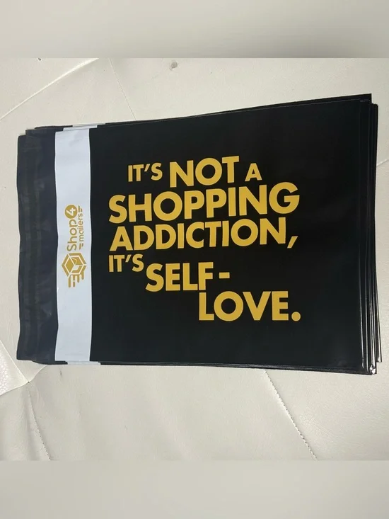 10 10”x13” Poly Mailers that say