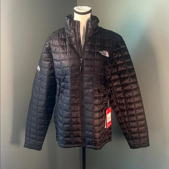 NWT The North Face Black Quilted Packable Jacket
