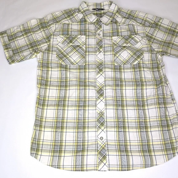 THE NORTH FACE Metal Button Front Shirt‎ S/S Mens