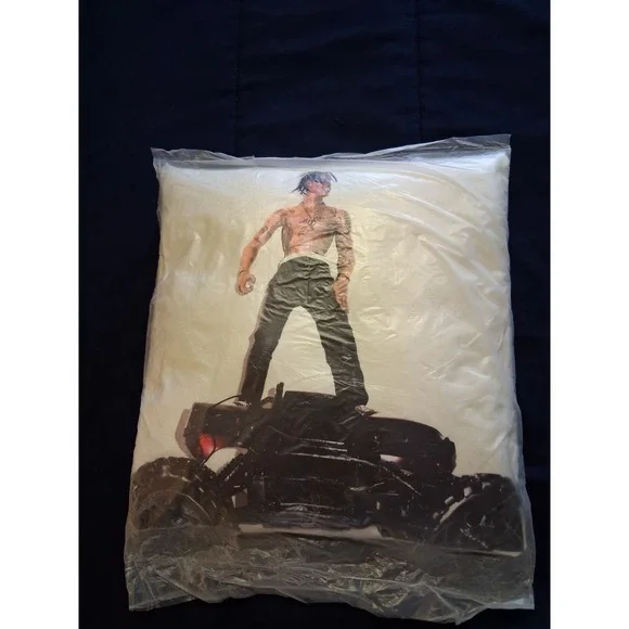 Travis Scott‎ Rodeo Area Throw Pillow Double Sided Rap Hip Hop Cactus Jack 2015