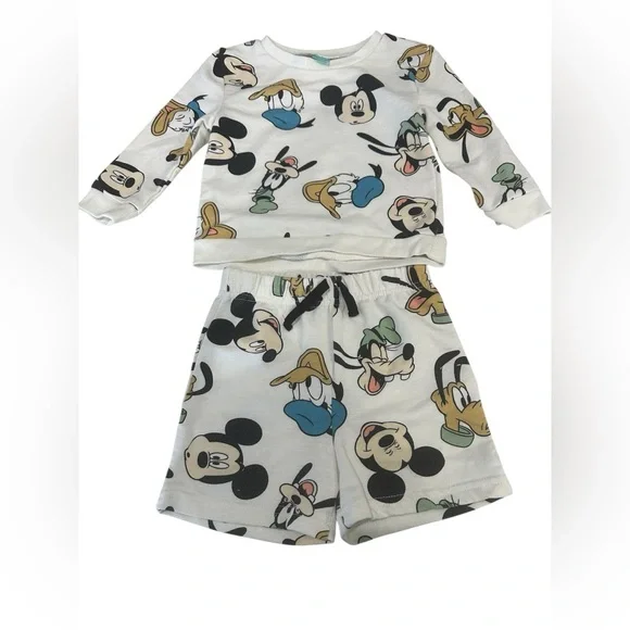 Disney baby 24‎ month sweater set EUC