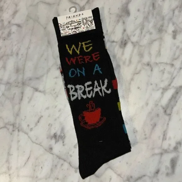 FRIENDS SET OF TWO CREW SOCKS