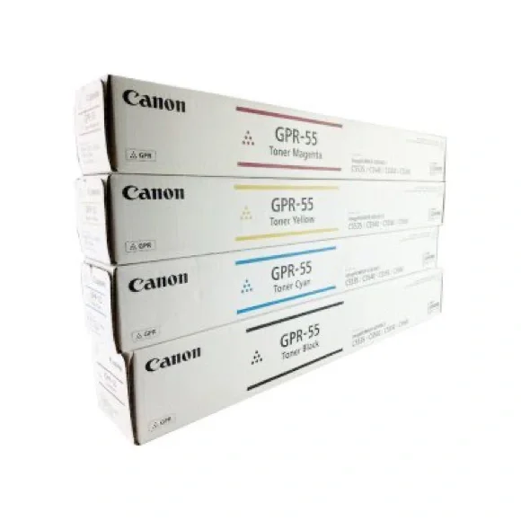 Canon GPR-55L Toner Set - Yellow, Black, Magenta,‎ Cyan