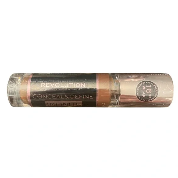 Revolution Makeup Conceal & Define‎ INFINITE Liquid Longwear C16 XL .30 oz Deep
