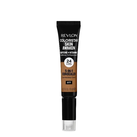 5 x Revlon ColorStay Skin Awaken Cream Concealer Longwear, 077 Cinnamon