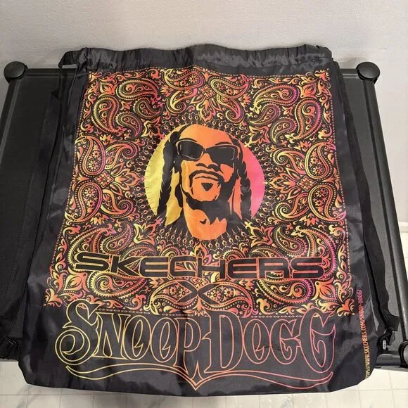 Snoop Dogg Skechers Reusable Tote Bag with Backpack Straps NEW Promo