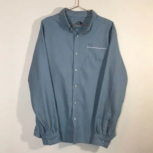 The north face soft button up shirt‎