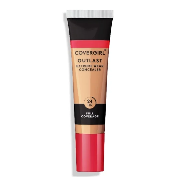 COVERGIRL Outlast Extreme Wear Concealer, Natural Beige, .3 fl oz, Full Coverage