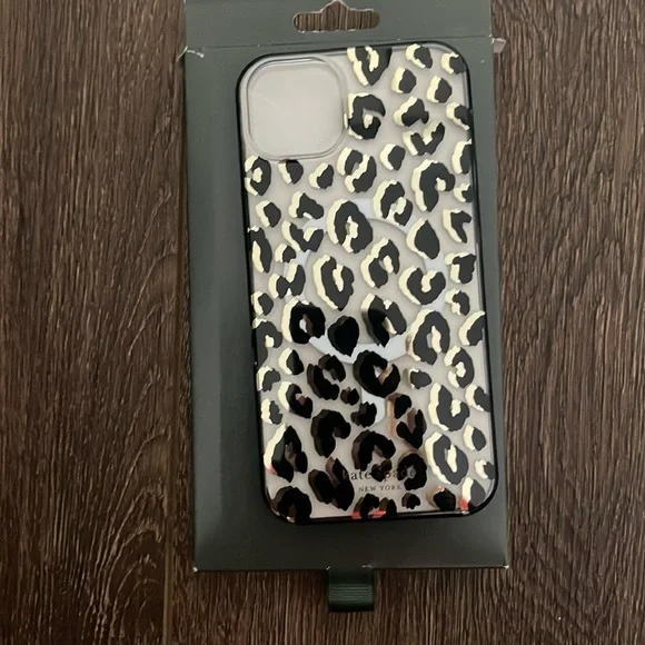 Kate Spade City Leopard Black