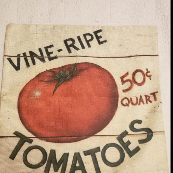 NEW  Tomatoes 18‎ X 18 pillow cover