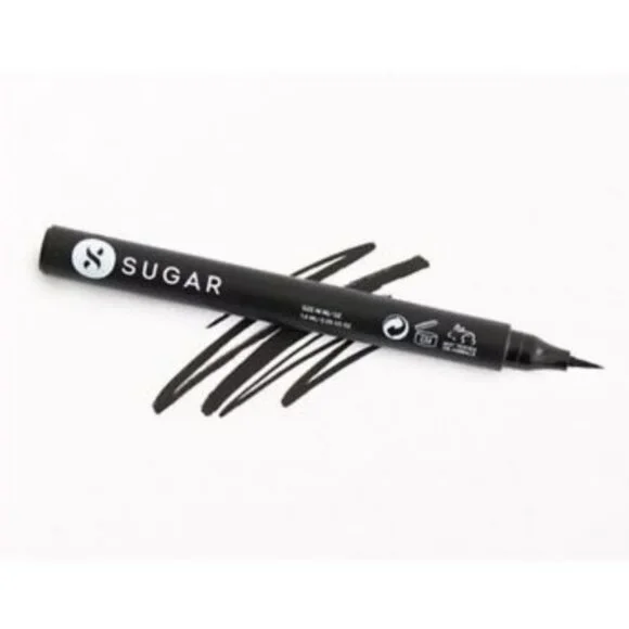 SUGAR COSMETICS new sealed Wingman Waterproof Eyeliner I'll Be Black Eye Liner