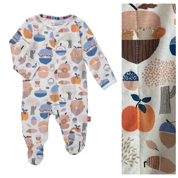 Magnetic Me Hide N' Squeak Modal Magnetic Footie 3-6 months