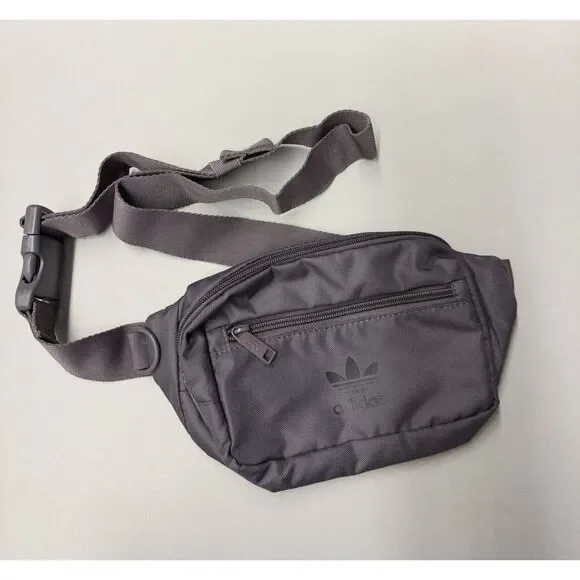 Adidas Originals Gray Waist Pack Fanny Pack Belt Bag OS NWOT