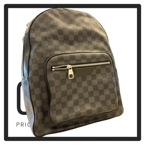 Louis Vuitton Josh‎ Backpack Leather Travel Bag