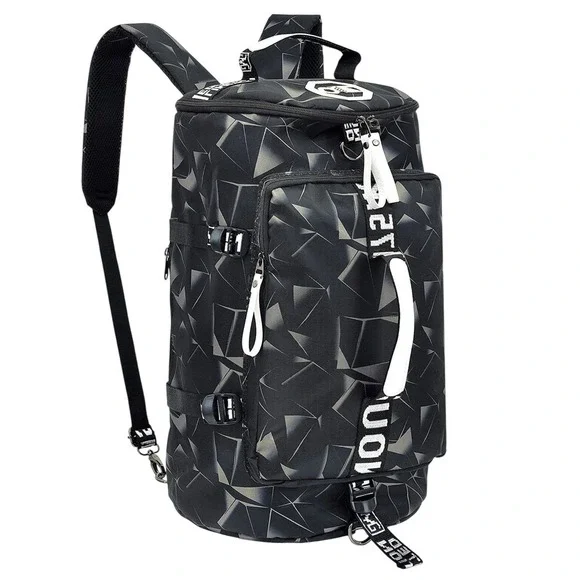 Air Gummy Urban Travel Bag‎ Black Prism Utility Backpack Duffel Techwear 3- Way