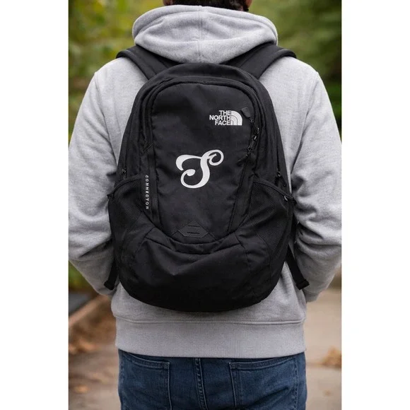 The North Face Connector Backpack Black – Laptop School Travel – Monogram 
