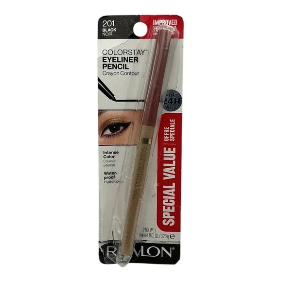 Revlon - ColorStay Eyeliner Pencil (0.01 oz) -‎ Black Waterproof