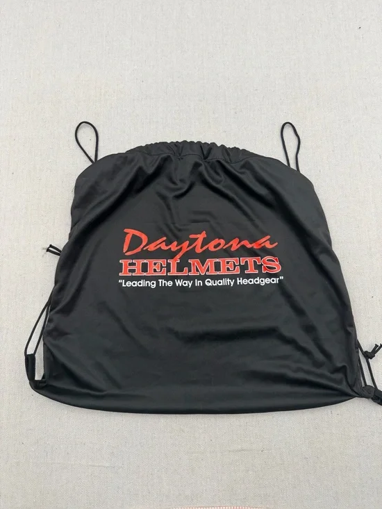 Daytona Helmets Black Drawstring Helmet Bag
