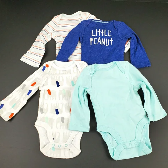 NWOT Cloud Island 4 pc Bodysuit Set