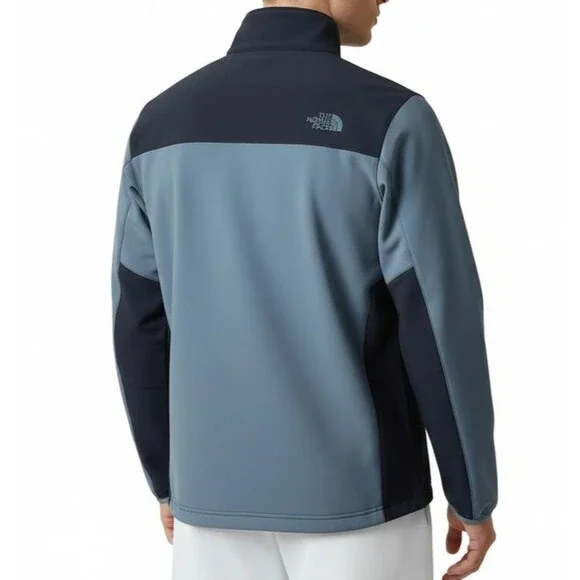 The North Face Apex Pneumatic Softshell Windwall Jacket Men Medium Blue