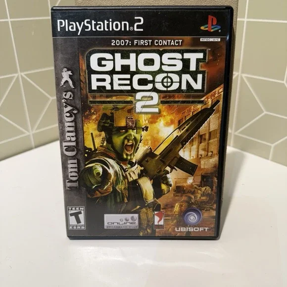 Ghost Recon 2: First Contact 2007 GREATEST HITS (Sony PlayStation‎ 2, 2004) CIB
