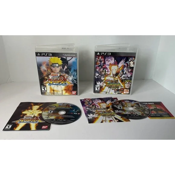 PS3 Naruta‎ Shippuden Ultimate Ninja Storm Generations & Storm Revolution GREAT