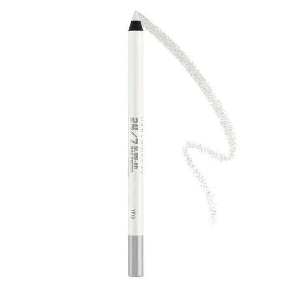 🌻 Urban Decay 24/7 Glide-On Eye Pencil in YEYO (Metallic White) New FullSz
