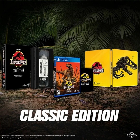 Limited Run Games Jurassic Park Classic Games Collection Classic Edition PS4 NEW
