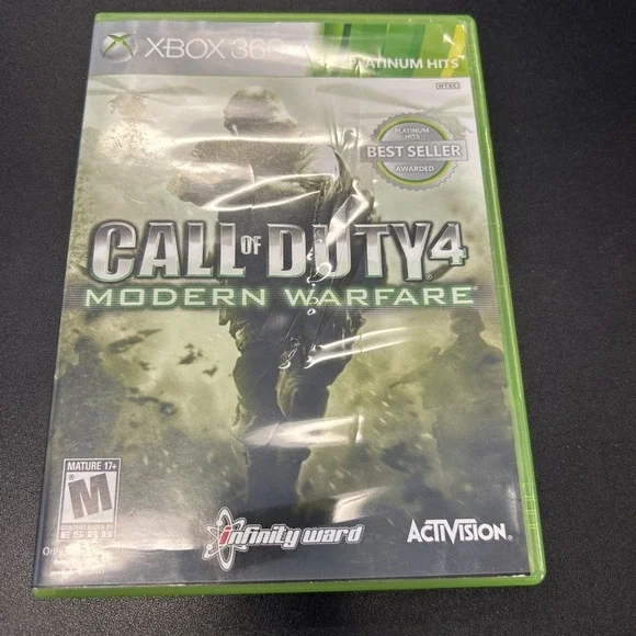 Call‎ of Duty 4 Modern Warfare GOTY Xbox 360 - Complete CIB