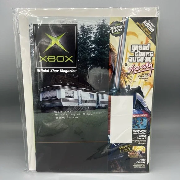 Official Xbox Magazine (No Demo Disc) November 2003 Issue #24 LOTR