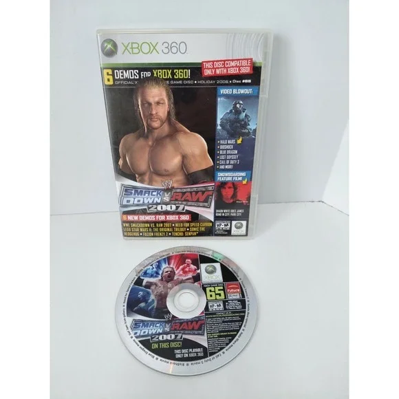 WWE Smackdown‎ Vs Raw 2007 Xbox 360 Demos