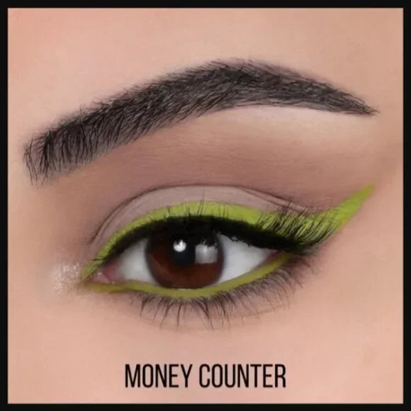JEFFREE STAR COSMETICS AUTOMATIC EYELINER MONEY COUNTER NIB