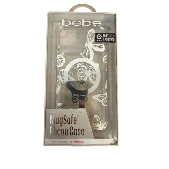 Brand New Bebe MagSafe Phone Case fits 15 Pro Max Protective Outer Case