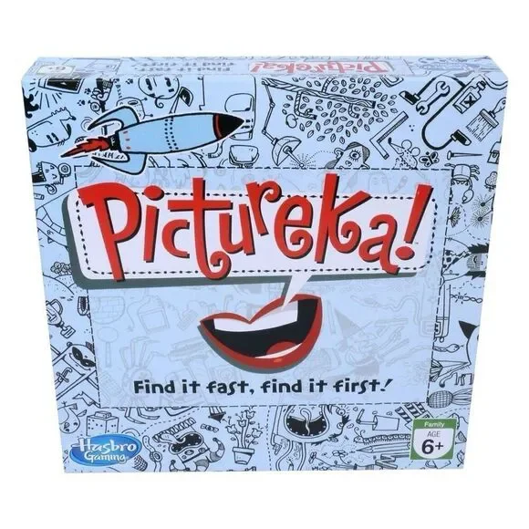 Brand New Sealed Parker Brothers Pictureka Find it Fast 6+ Board Game