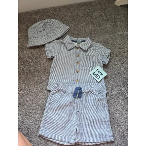 Little lad baby boy outfit 12‎ mos