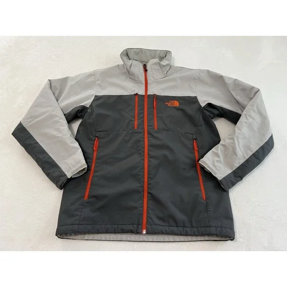 The North Face Mens Apex‎ Elevation Hiking Outdoor Full Zip Winter Gray Jacket M