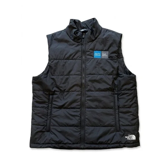 The North Face Vest Mens Black‎ Sz XL(T) Sleeveless Nylon Puffer Charles Outdoor